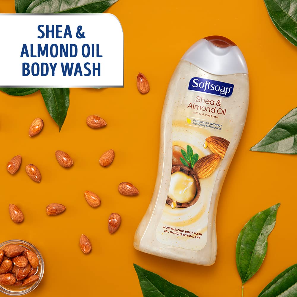 Softsoap Moisturizing Body Wash, Shea & Almond Oil - 20 Fluid Ounce Beauty & Personal Care Softsoap