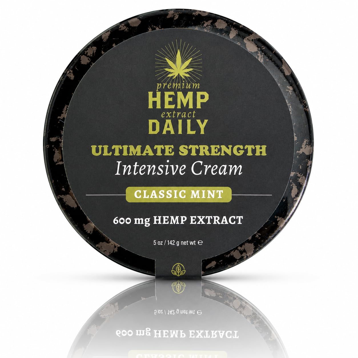 Earthly Body Premium Hemp Extract Daily Ultimate Cream, Classic Mint, 5oz Beauty & Personal Care Earthly Body