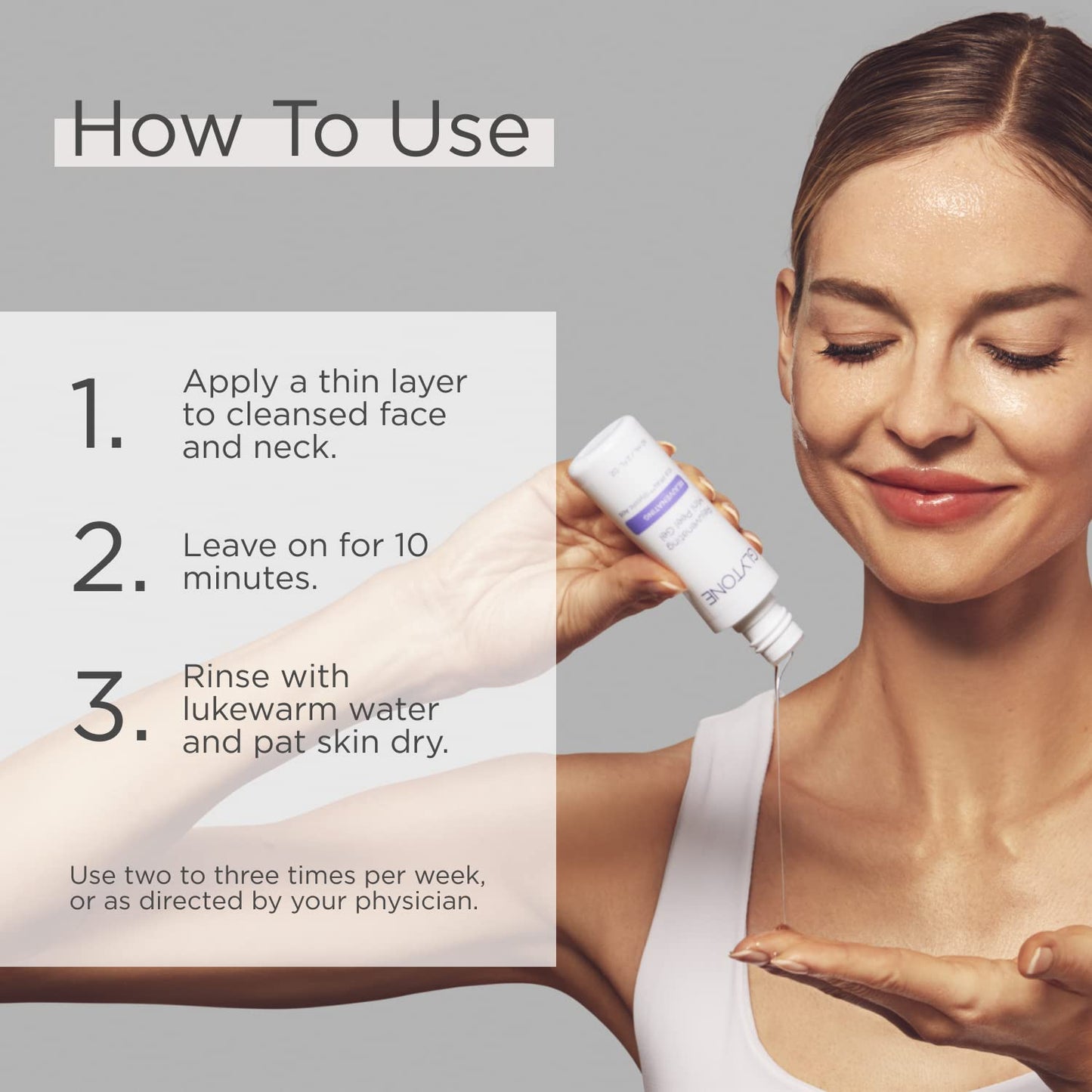 Glytone Rejuvenating Mini Peel Gel | Face Exfoliator with 10.8% FAV Glycolic Acid | Peeling Gel for Face Retexturizes and Reduces Fine Lines Beauty & Personal Care GLYTONE