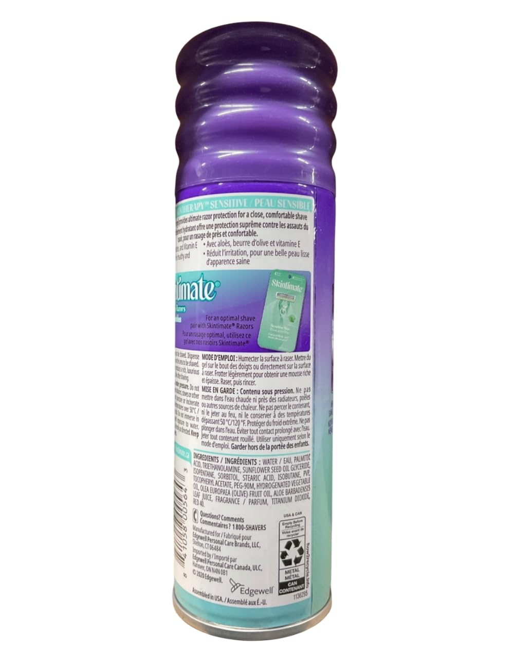 Skin Therapy Moisturizing Shave Gel For Sensitive Skin Skintimate Shave Gel Women 7 oz (Pack of 7) Beauty and Personal Care Skintimate