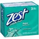 Zest Deodorant Bar Soap, 3 Count, Aqua, 12 Ounce Beauty & Personal Care Zest