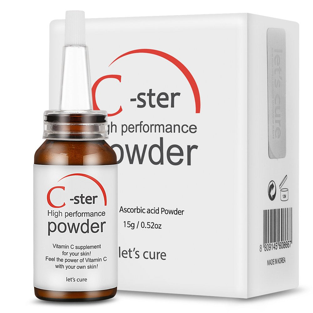 Let's Cure C-Ster High Performance Whitening 100% Vitamin C Powder, 15 Gram Beauty & Personal Care Let's Cure