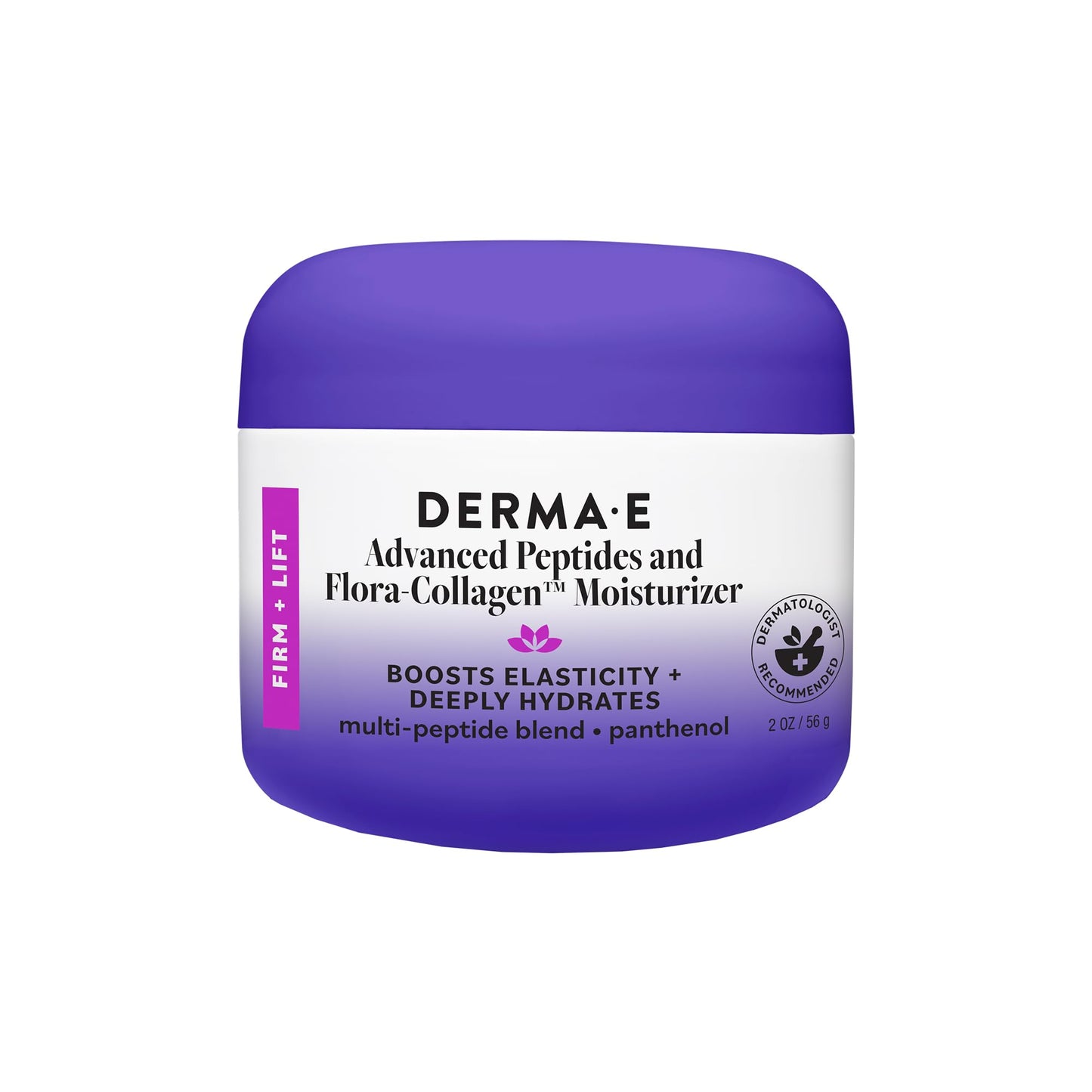 Derma E Advanced Peptides and Vegan Flora-Collagen Night Moisturizer - Hydrating Topical Facial Cream Improves Elasticity and Reduces Appearance Beauty & Personal Care Derma E