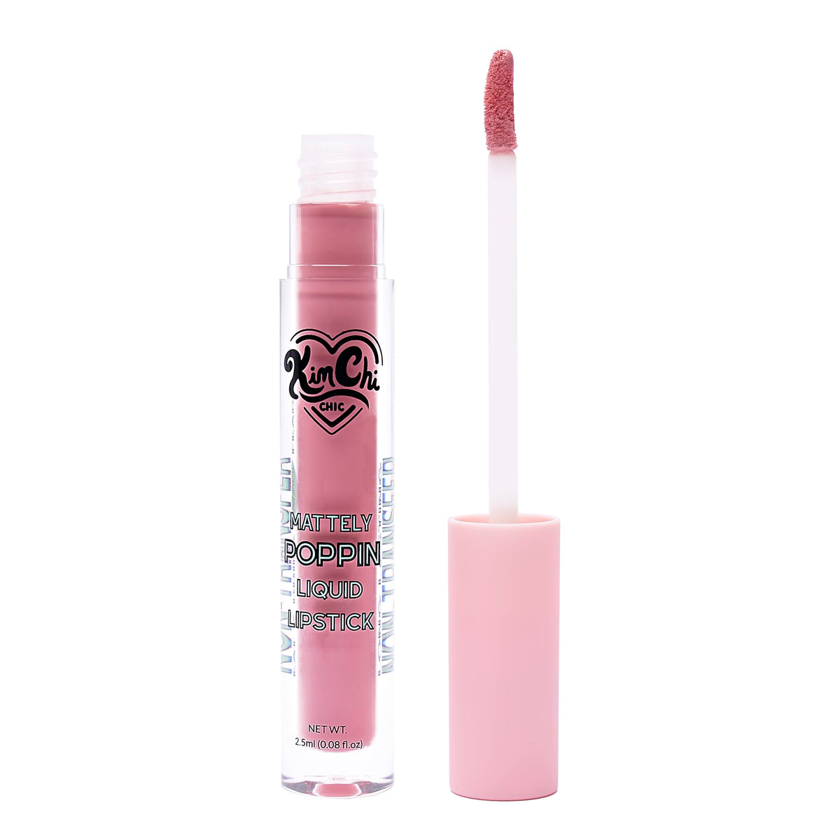 Kimchi Chic Beauty Mattely Poppin Liquid Matte Lipstick, Long Lasting
