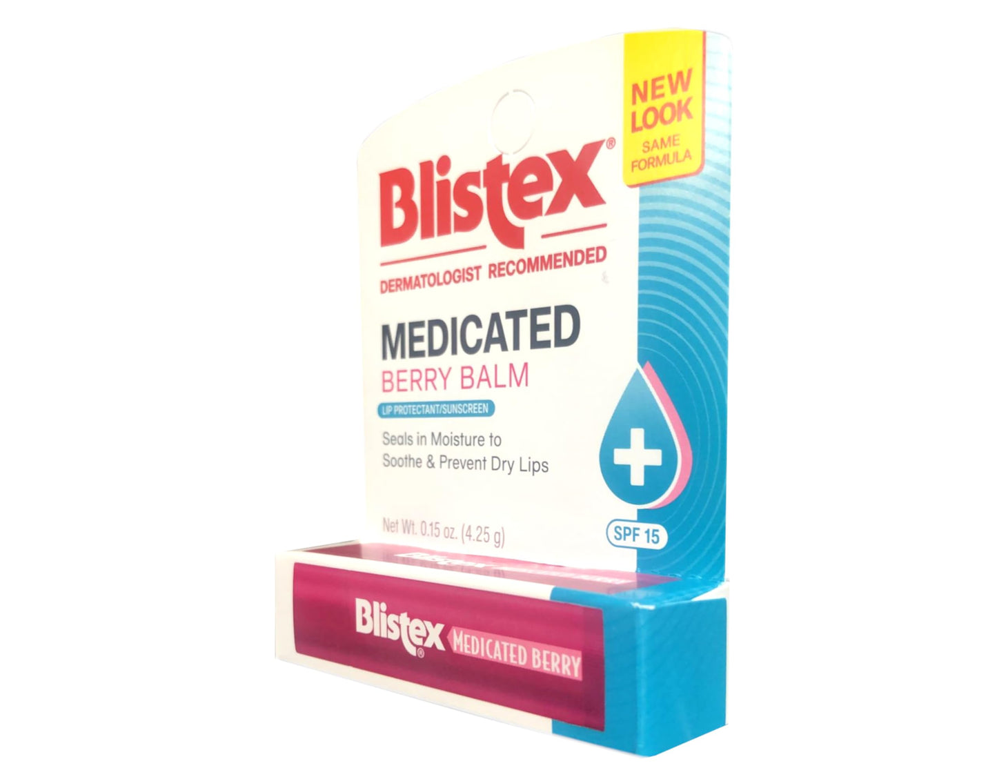 Blistex Medicated Berry Balm, 0.15 Ounces (Pack of 4) Beauty and Personal Care Blistex