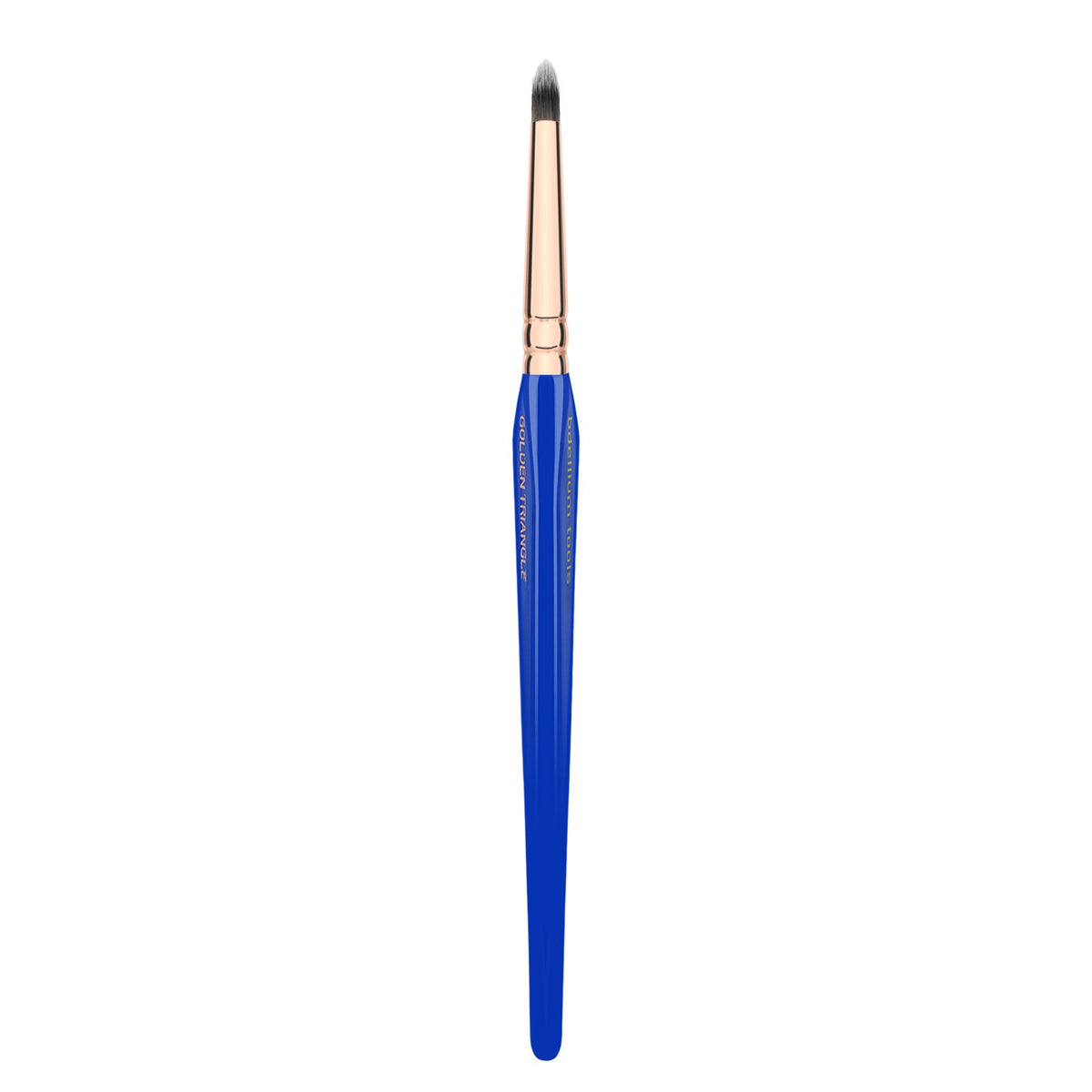 Bdellium Tools Professional Makeup Brush - Golden Triangle 716 Smoky Eyeliner - With All Vegan and Soft Synthetic Fibers, For Thick Lining (Blue, 1pc)
