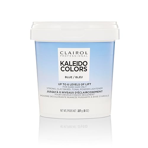 Clairol Professional Kaleidocolors, Blue Tub, 8 oz. Hair Lightener for Dark Hair Beauty & Personal Care Clairol Professional