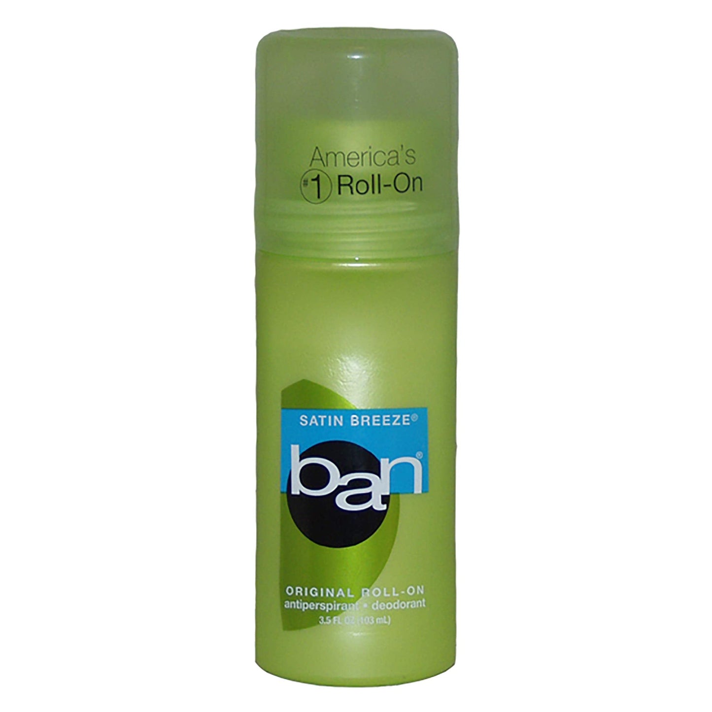 Ban Anti-Perspirant Deodorant Original Roll-On Satin Breeze 3.50 oz Beauty and Personal Care Ban