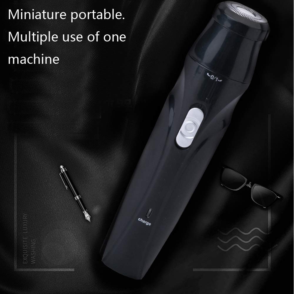 Men's Electric Shaver 3 with 1 Rotary Shaver Cordless Waterproof USB Quick Charge Wet/Dry Electric Shaver Includes Clipper and Nose Hair Trimmer Beauty and Personal Care INVODA