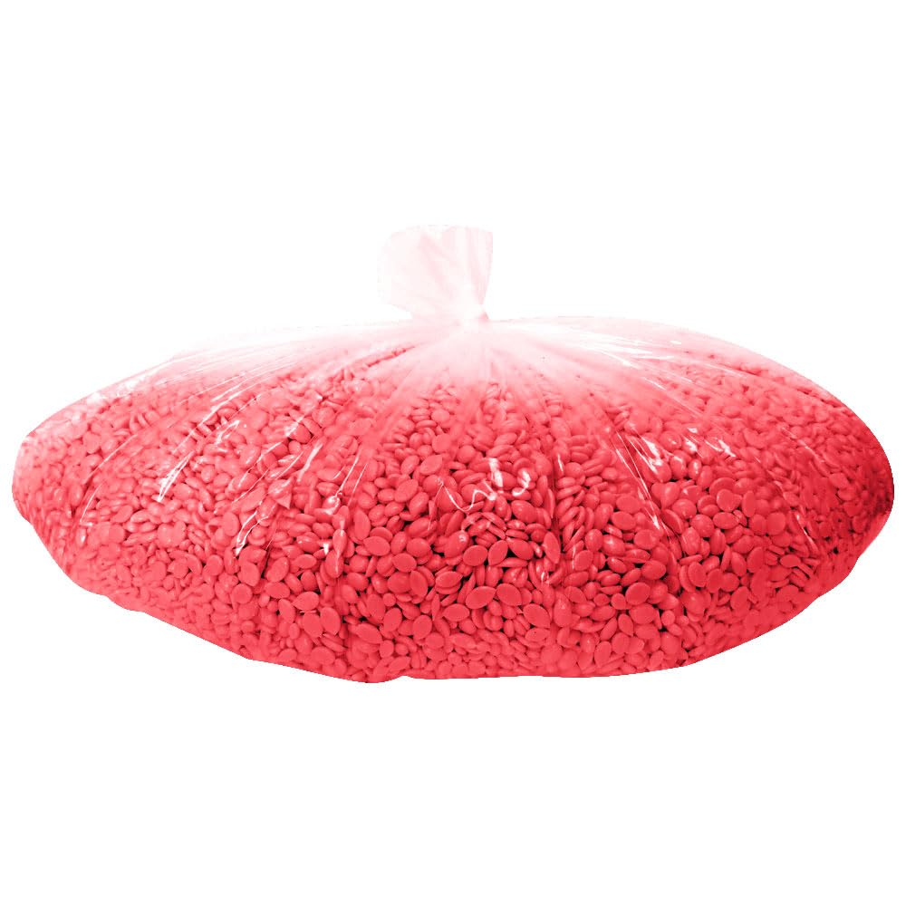 Waxness Pink Gel Face & Eyebrow Hard Wax Bulk 22 lb (10 kg) - Stripless Hard Wax for Sensitive Skin, Face, Bikini, Rosin-Free Synthetic Formula, High Beauty and Personal Care Waxness