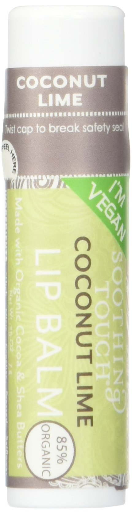 Soothing Touch Coconut Lime Lip Balm .25 oz (12 in a case) Beauty and Personal Care Soothing Touch