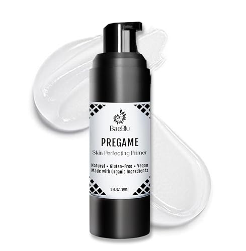 BaeBlu Organic Face Primer, Perfects Skin, Extends Makeup Wear Time, Silicone-Free, Gluten-Free Beauty & Personal Care BaeBlu