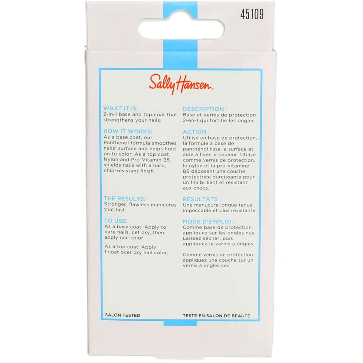 Sally Hansen Double Duty Base & Top Coat 0.45 Ounce (13.3ml)