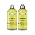 Coconut Oil Shampoo and Conditioner Set, Coconut Nourishing Hair Care Set for All Hair Types, Hydrating & Frizz Control Treatment, Helps Restore Beauty & Personal Care XJBD