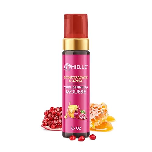Pomegranate & Honey Curl Defining Mousse with Hold Beauty & Personal Care Mielle Organics