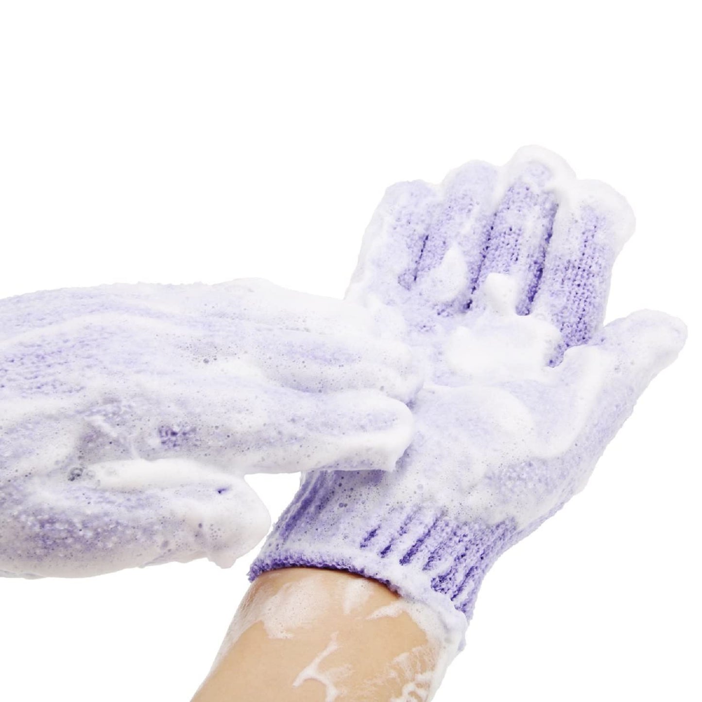 Exfoliating Shower Bath Gloves?4 Pair? Double Side Durable Nylon Shower Gloves Body Scrub Exfoliator & Bathing Accessories for Men,Women & Kids Bath Beauty & Personal Care YOTURO