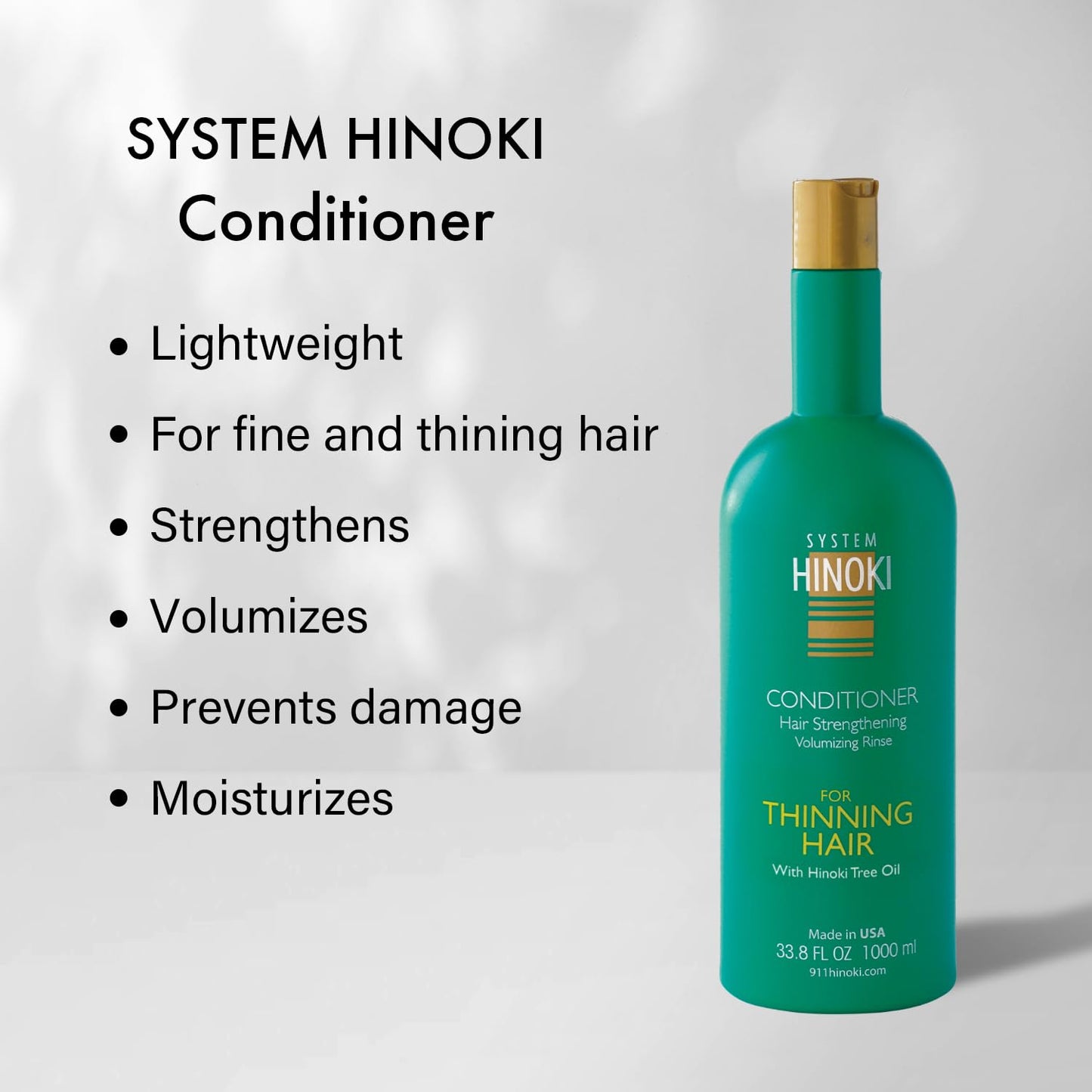 Hayashi System Hinoki Shampoo & Conditioner 33.8oz Duo "Set" Beauty & Personal Care Hayashi