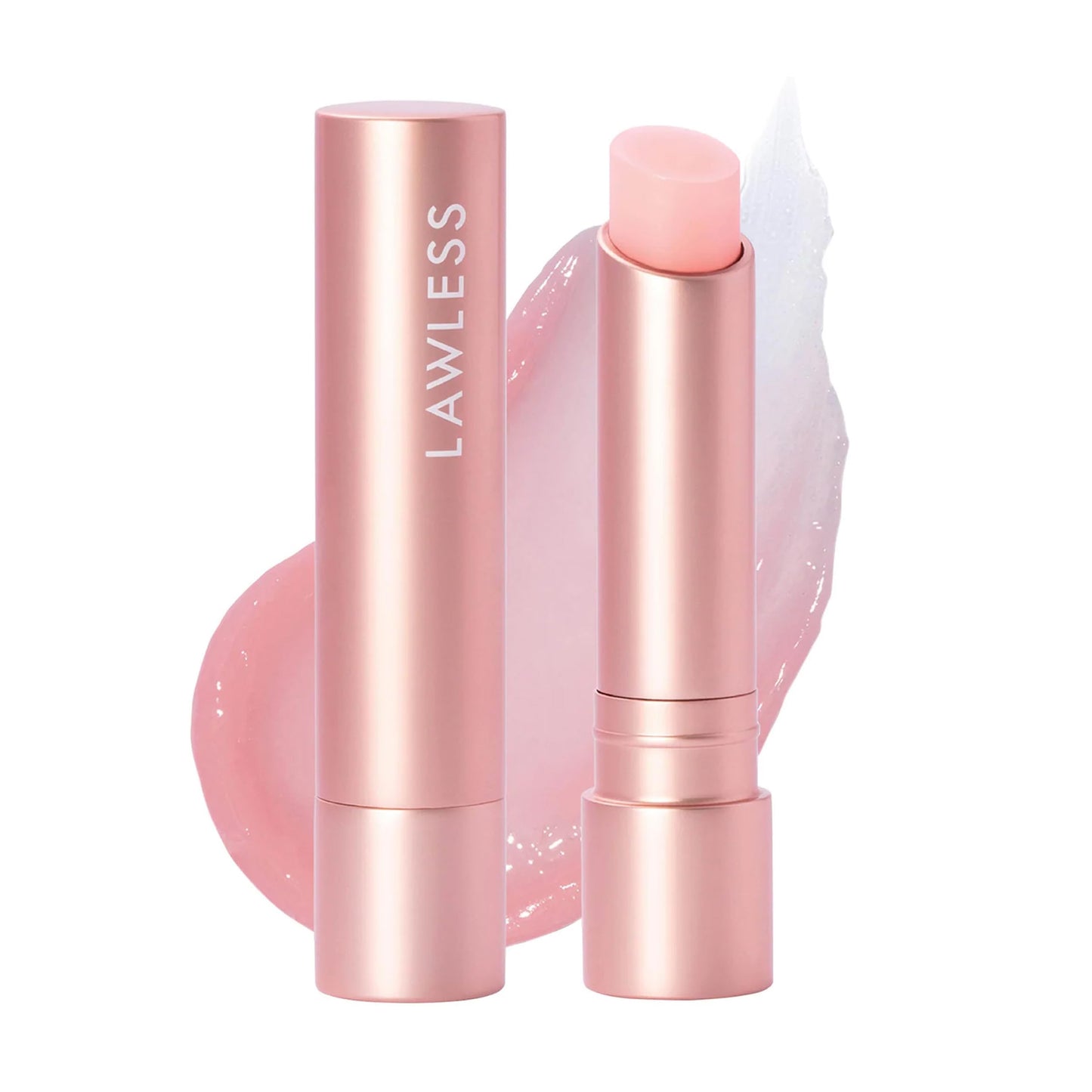 LAWLESS Women's Forget the Filler Lip Plumping Line Smoothing Tinted Balm, Pink Marshmallow, 0.09 Ounce Beauty and Personal Care LAWLESS