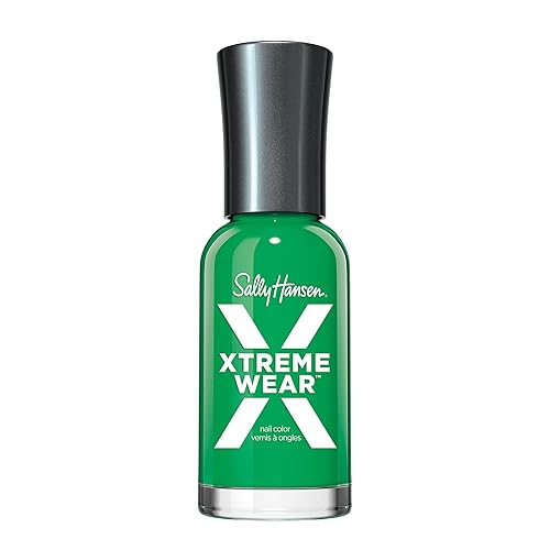 Sally Hansen Xtreme Wear Nail Polish, Streak-Free, Shiny Finish, Long-Lasting Nail Color, Tan-Lime, 0.12 fl oz Beauty & Personal Care Sally Hansen