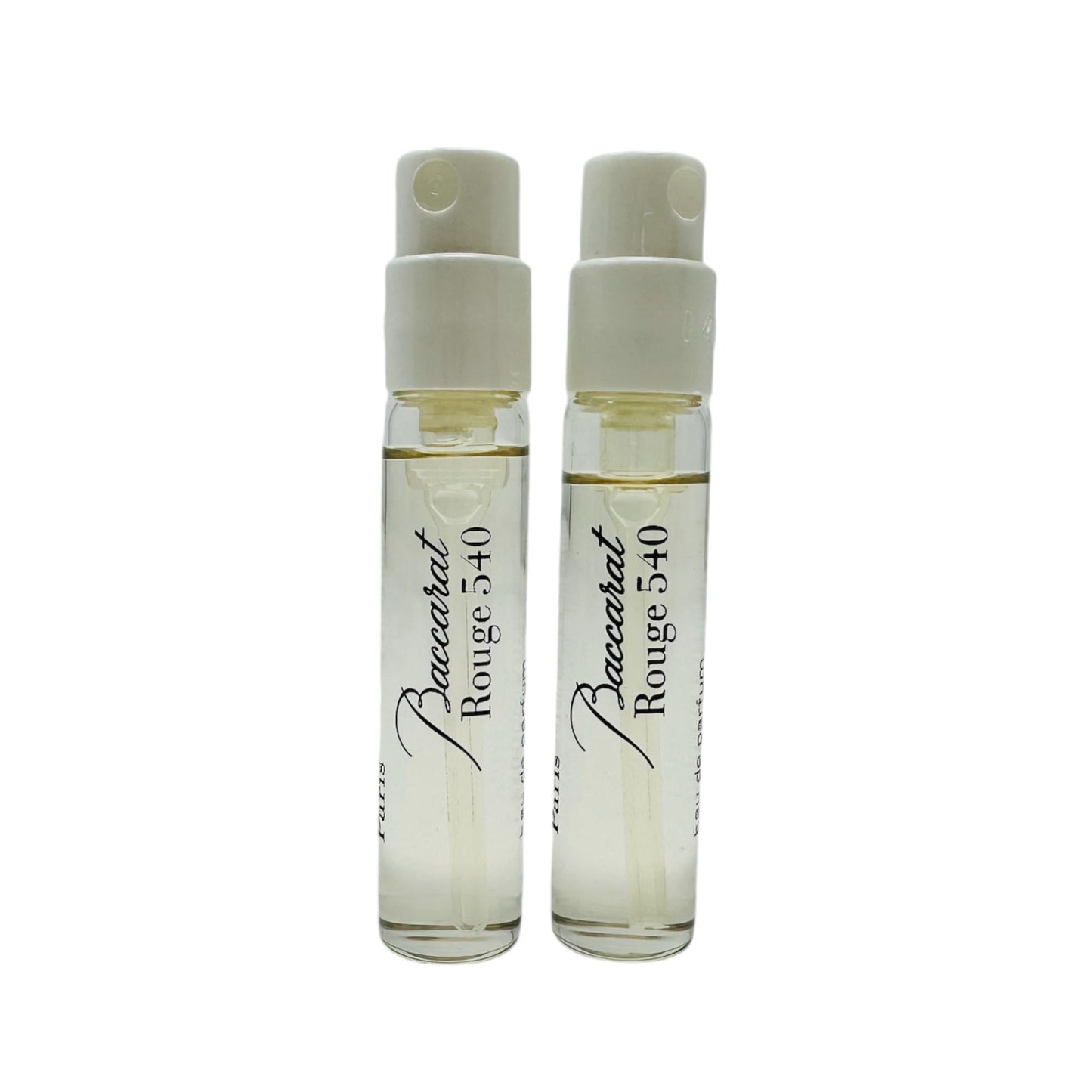 In1mart 2 B.accarat R.ouge 540 Eau De Parfum Spray Sample Vial 0.06 fl.oz/ 2ml each Beauty & Personal Care In1mart