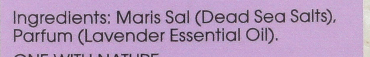 One with Nature Dead Sea Spa, Mineral Salts, Relaxing, Lavender, 32 oz (907 g) Beauty and Personal Care One With Nature