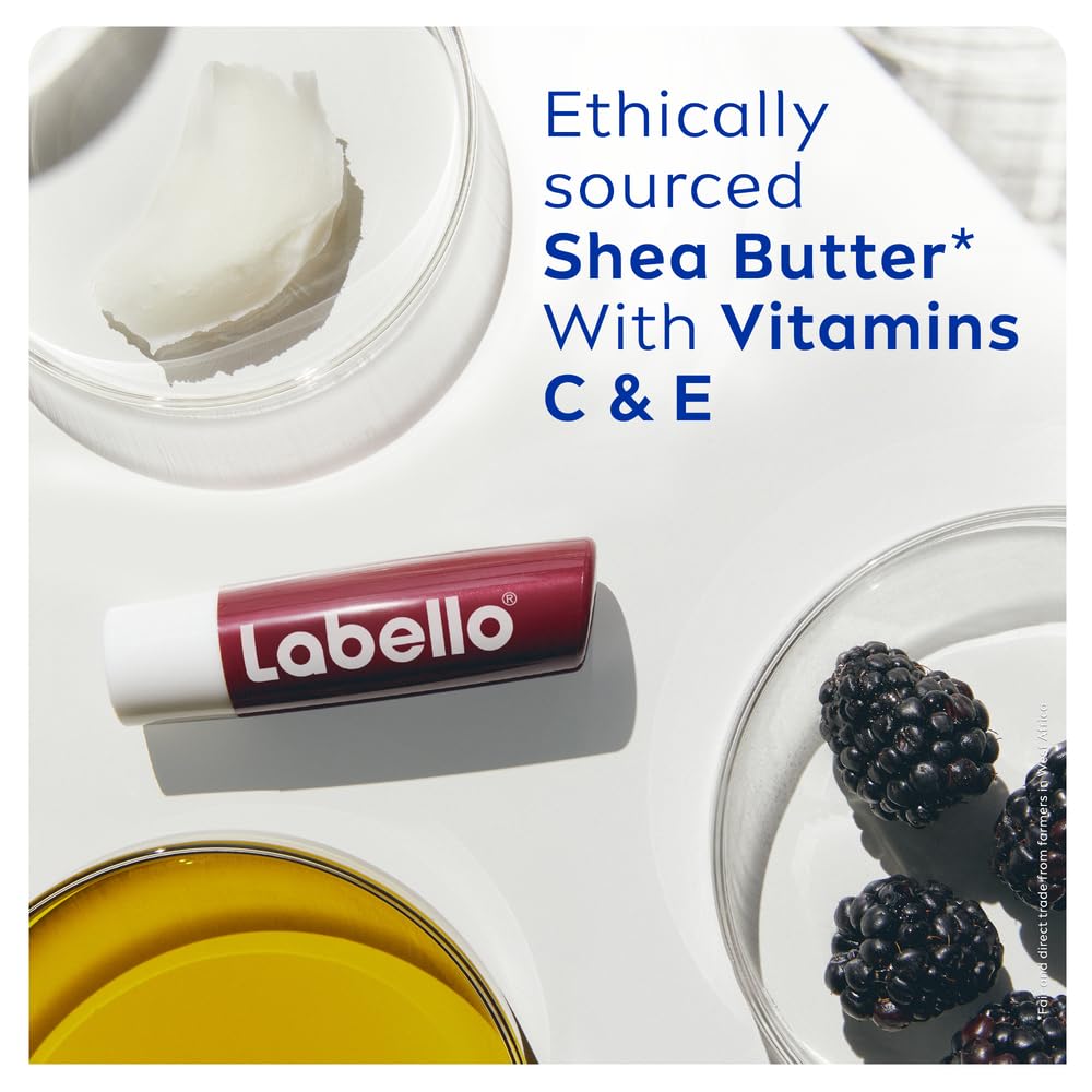 Labello BlackBerry Shine Lip Balm 4,8 g Beauty and Personal Care Labello