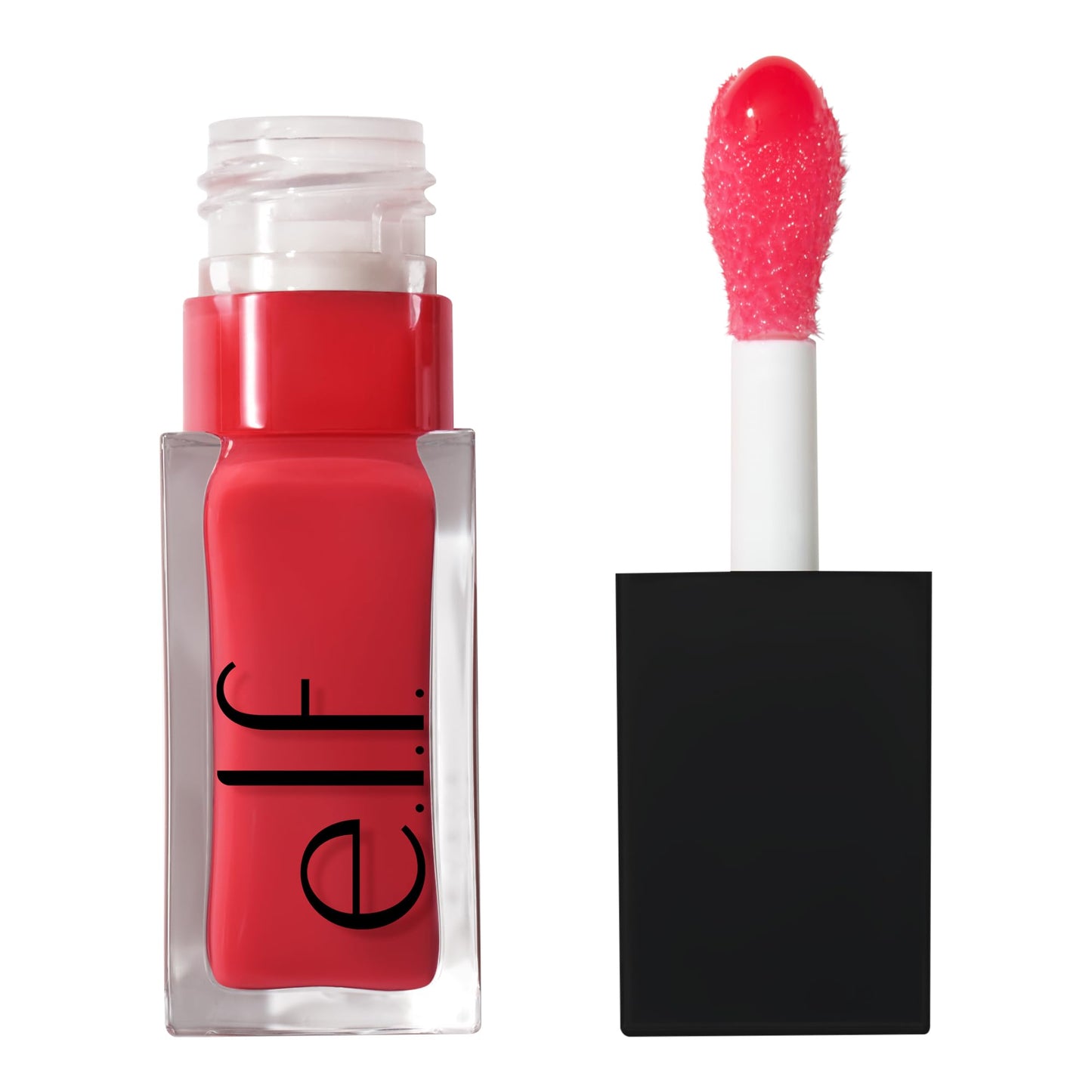 e.l.f. Glow Reviver Lip Oil, Nourishing Tinted Lip Oil For A High-shine Finish, Infused With Jojoba Oil, Vegan & Cruelty-free, Red Delicious Beauty & Personal Care e.l.f.