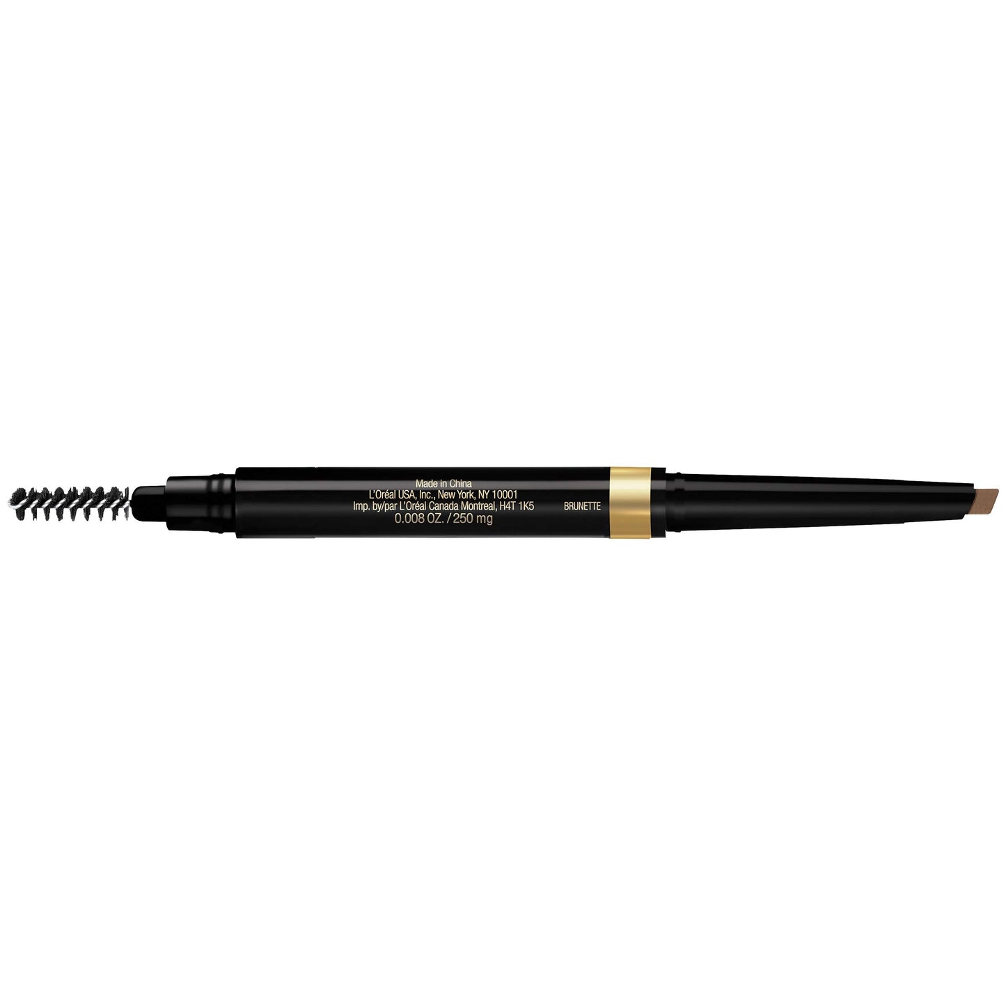 L'Oreal Paris Brow Stylist Shape & Fill Mechanical Eye Brow Makeup Pencil, Brunette, 0.008 oz. Beauty & Personal Care L'Oreal Paris