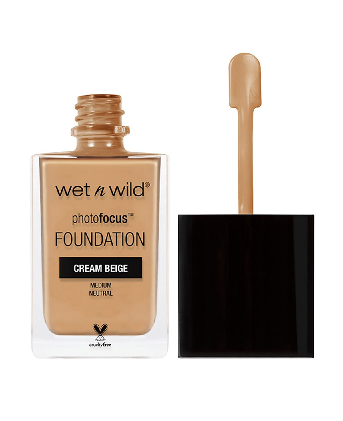wet n wild Photo Focus Foundation, Cream Beige, 1 Fluid Ounce