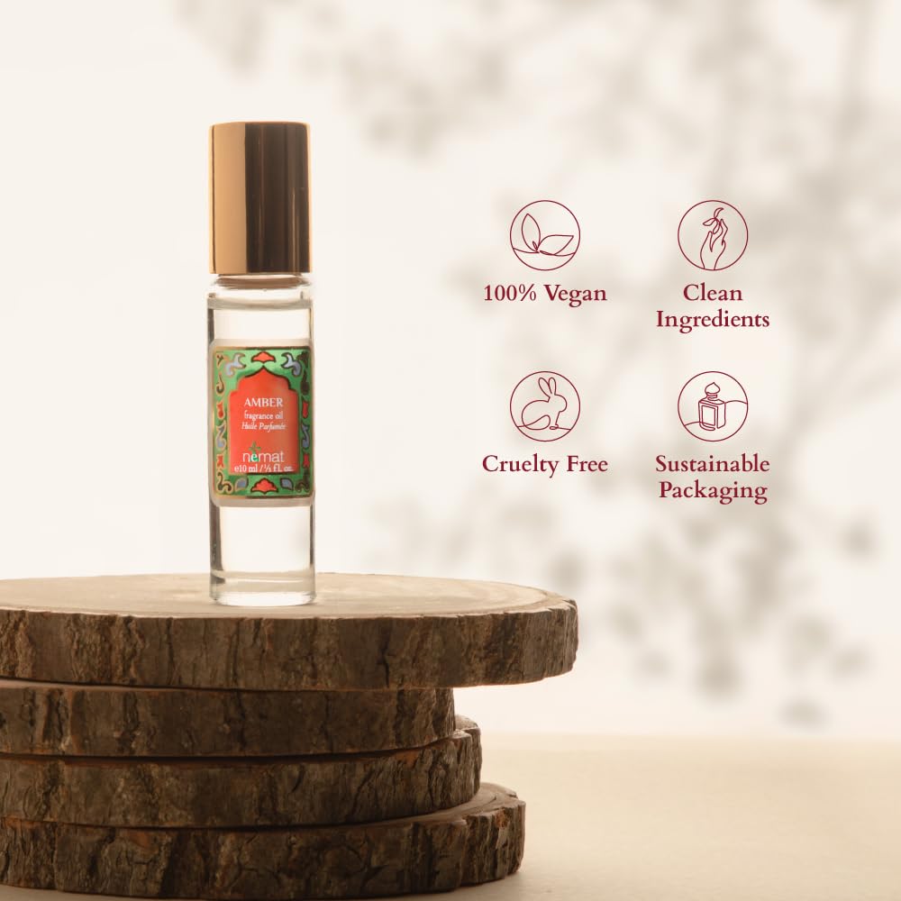 Nemat Amber Perfume Oil, 10 ML Beauty & Personal Care Nemat International