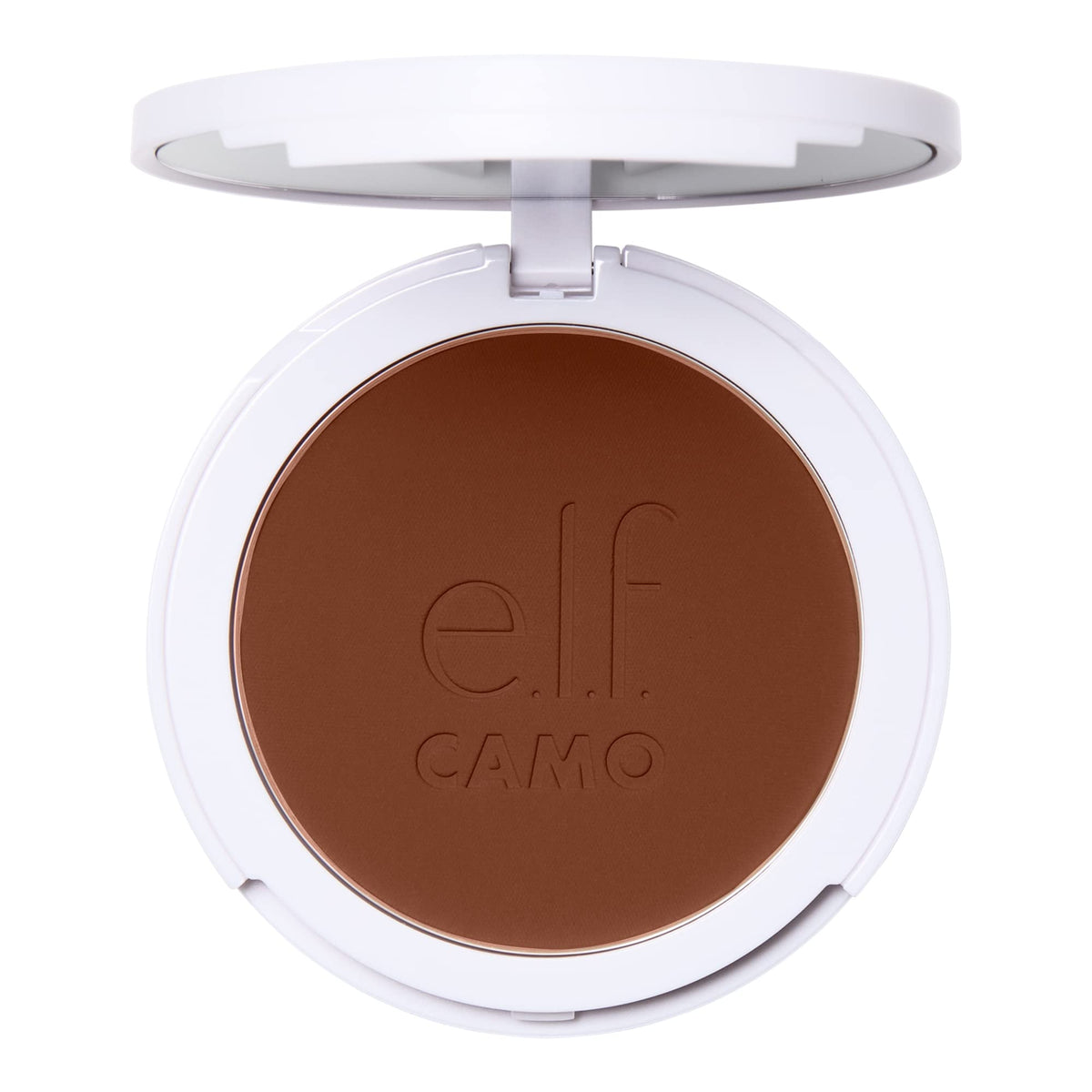 e.l.f. Camo Powder Foundation, Lightweight, Primer-Infused Buildable & Long-Lasting Medium-to-Full Coverage Foundation, Rich 610 N Beauty & Personal Care e.l.f.