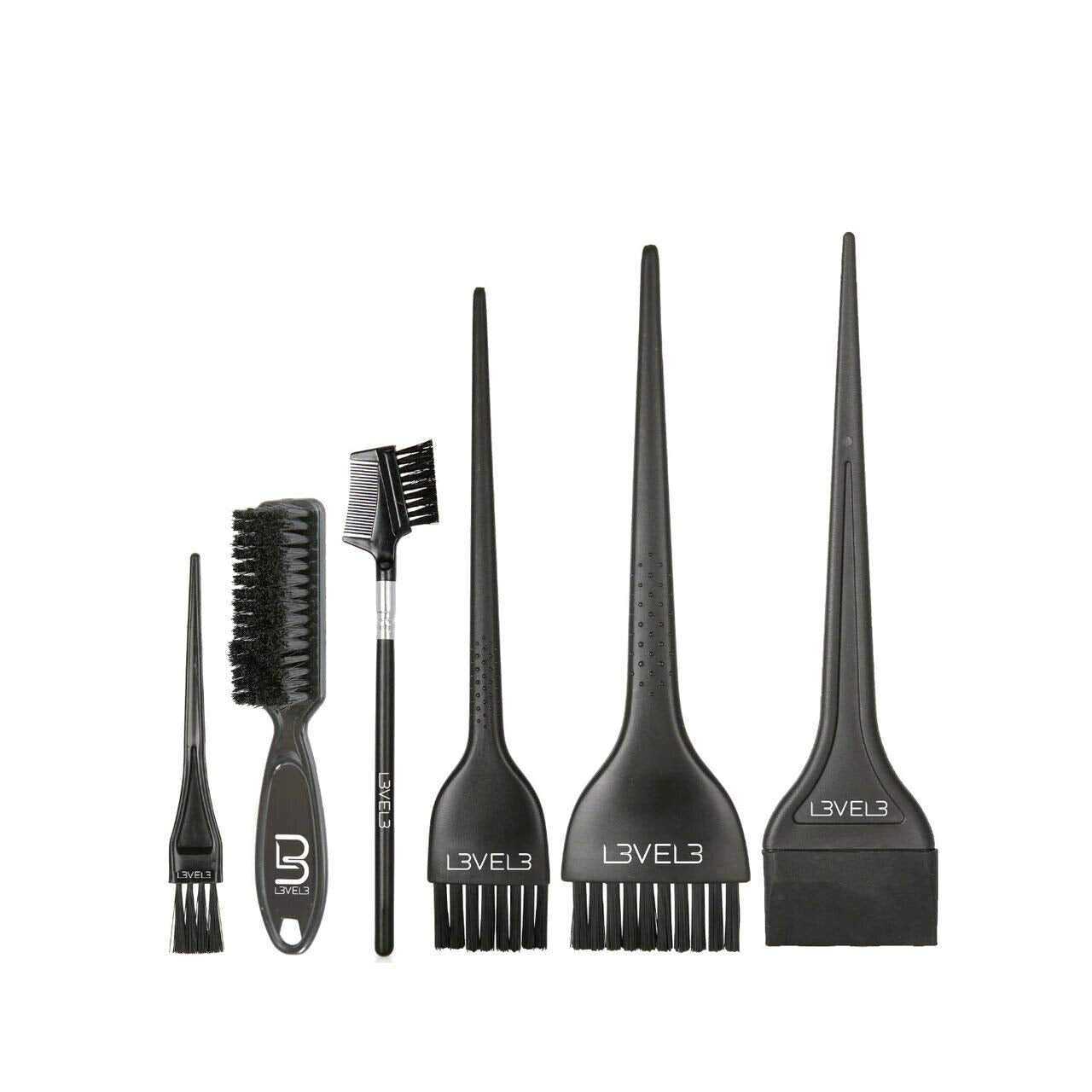 L3 - Tint Brush Set - Professional and Elegant Design - Use for Dye, Tint, and Color Needs - Comfortable and Polished Handle - Level Three Hair Color Beauty & Personal Care L3