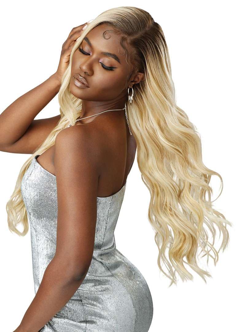Outre Lace Front Wig - Melted Hairline - Swirlista - Swirl 102 (SANDY BLONDE)