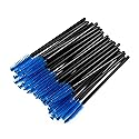 50 Pcs Disposable Mini Eyelash Eye Lash Makeup Brush Mascara Wands Applicator Blue Beauty & Personal Care GBSTORE