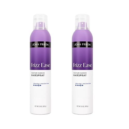 John Frieda Frizz Ease Moisture Barrier Firm Hold Hairspray, Extra Strength Hairspray with Frizz Control, 12 Oz, Pack of 2 Beauty & Personal Care John Frieda