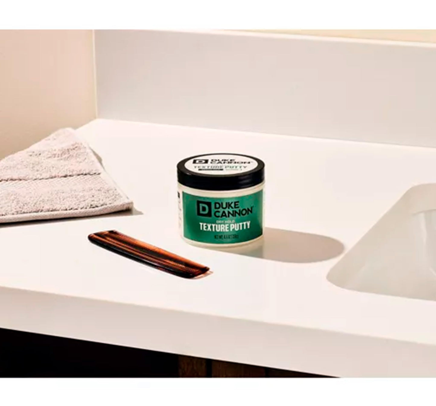 Duke Cannon Supply Co. Supply Co. Dry Hold Texture Putty - Medium Hold Hair Putty - Ideal for short to medium styles and all textures - No Shine Beauty & Personal Care Duke Cannon Supply Co.