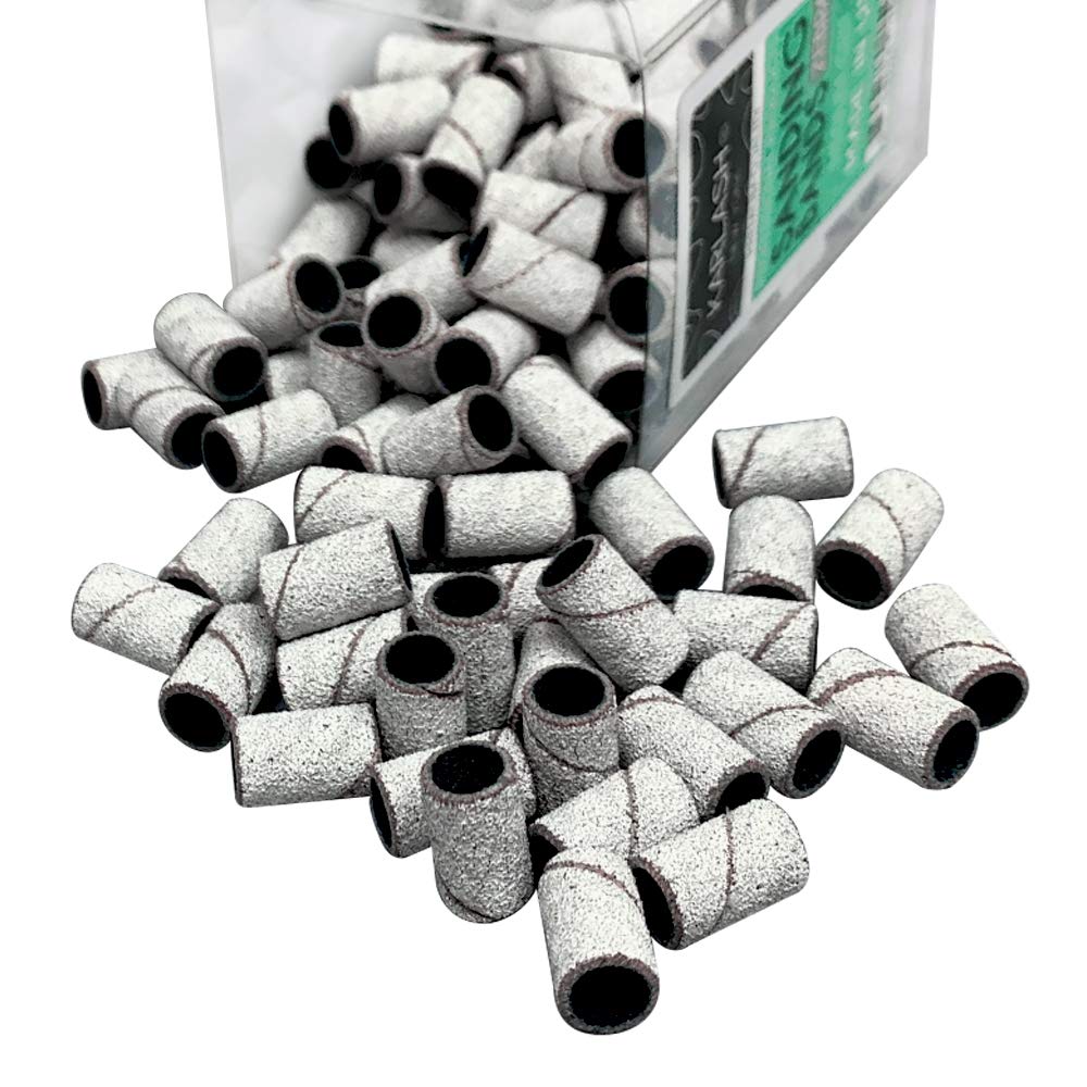 Karlash Professional Nail Sanding Bands Zebra Medium Grit File + Free 2 Mandrel (1 Pack) Beauty & Personal Care Karlash
