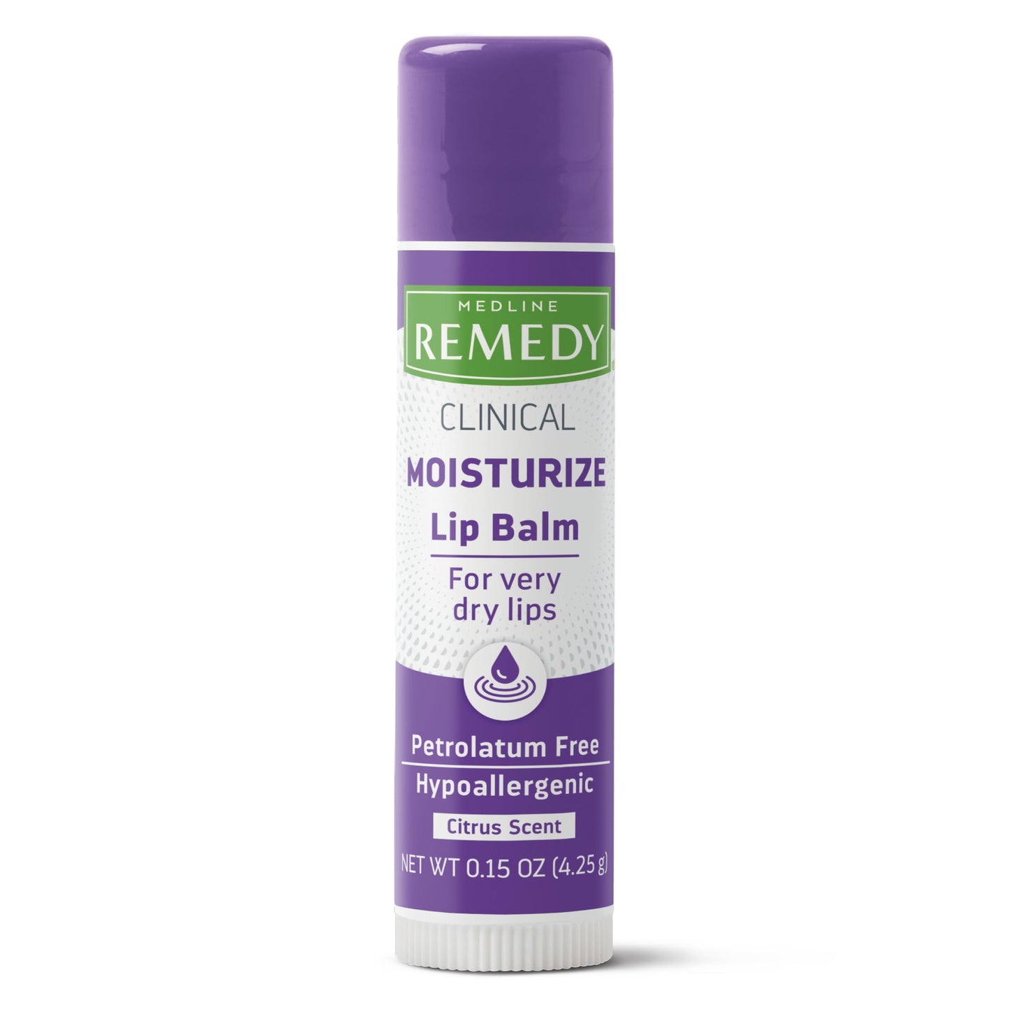 Medline Remedy Clinical Lip Balm, Moisturizing Soothing Formula for Dry Chapped Lips, 0.15 oz., Pack of 36 Beauty and Personal Care Medline
