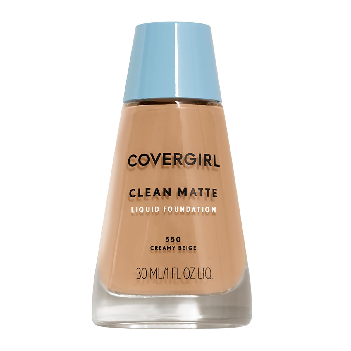 CoverGirl Clean Oil Control Liquid Makeup, Creamy Beige 550, 1.0 Ounce Bottle Beauty & Personal Care COVERGIRL