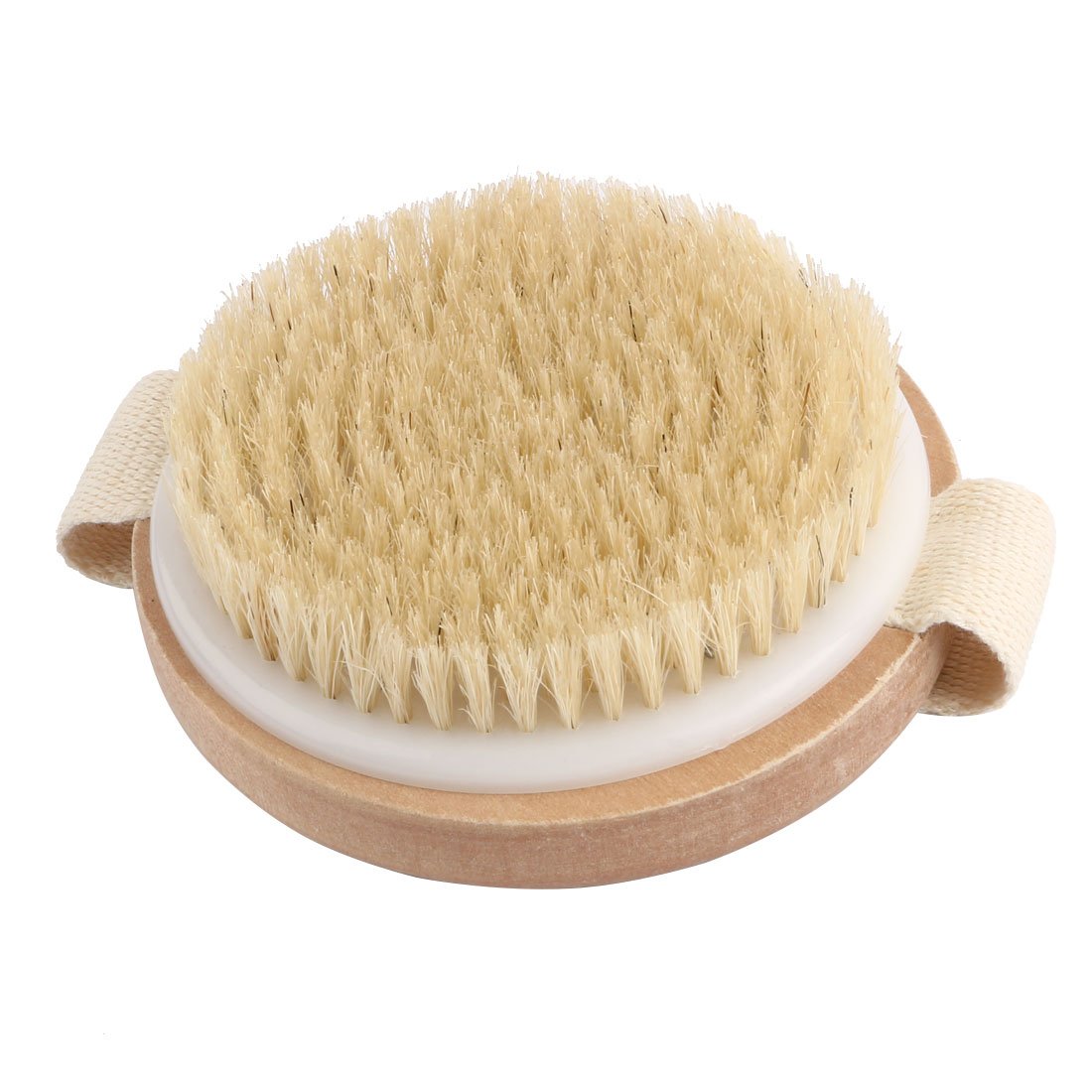 Ruilogod Wooden Household Bathroom Round Bathing Tool Body Clean Bath Brush Wood Color (id: fc0 716 3c7 b2e 303 Beauty and Personal Care Ruilogod