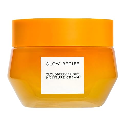 Glow Recipe Cloudberry Refillable Face Cream - Ultra Moisturizing Korean Face Cream for Women with CoQ10, Multi Peptides, and Vitamin C to Brighten Beauty & Personal Care Glow Recipe
