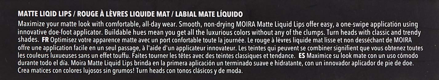 Matte Liquid Lips (032, Crush) Beauty & Personal Care Moira