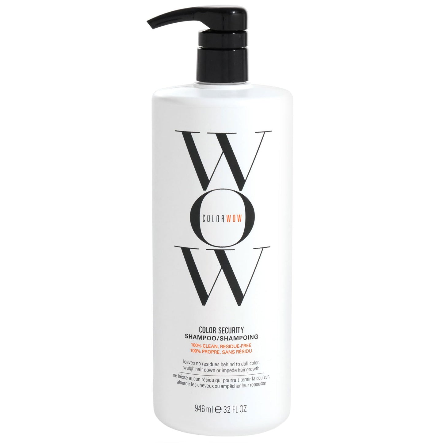 COLOR WOW Color Security Shampoo, 32 fl oz - Sulfate Free & Residue-Free Formula, Healthy Looking Hair & Scalp, Paraben Free Salon Quality Beauty and Personal Care COLOR WOW Default Title