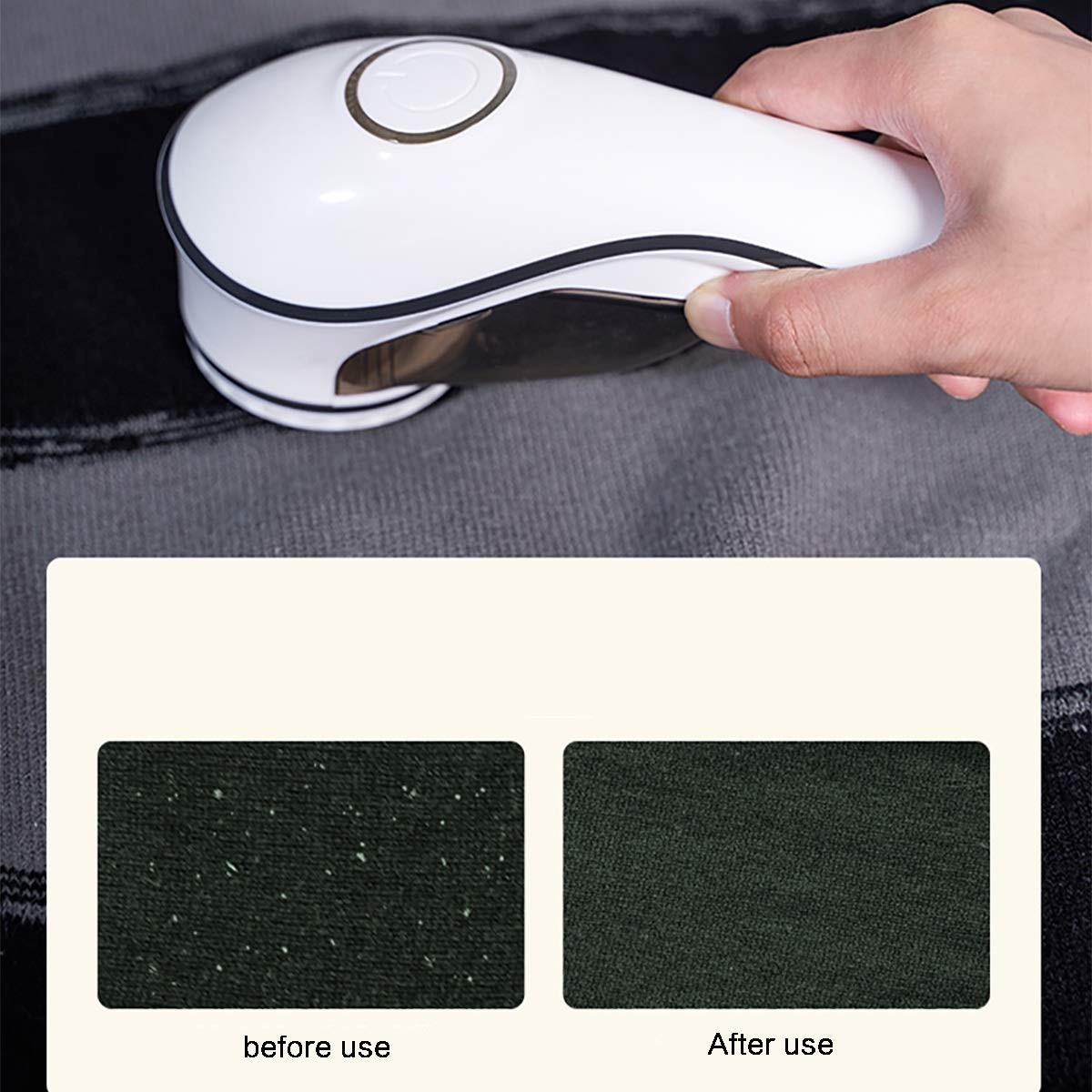 Hair Removal Device Rechargeable Household Depilling Artifact Ball Machine and Ball Cleaner Clothes Pilling Trimmer Portable Epilator (Color : White Beauty and Personal Care HYUWANGYU