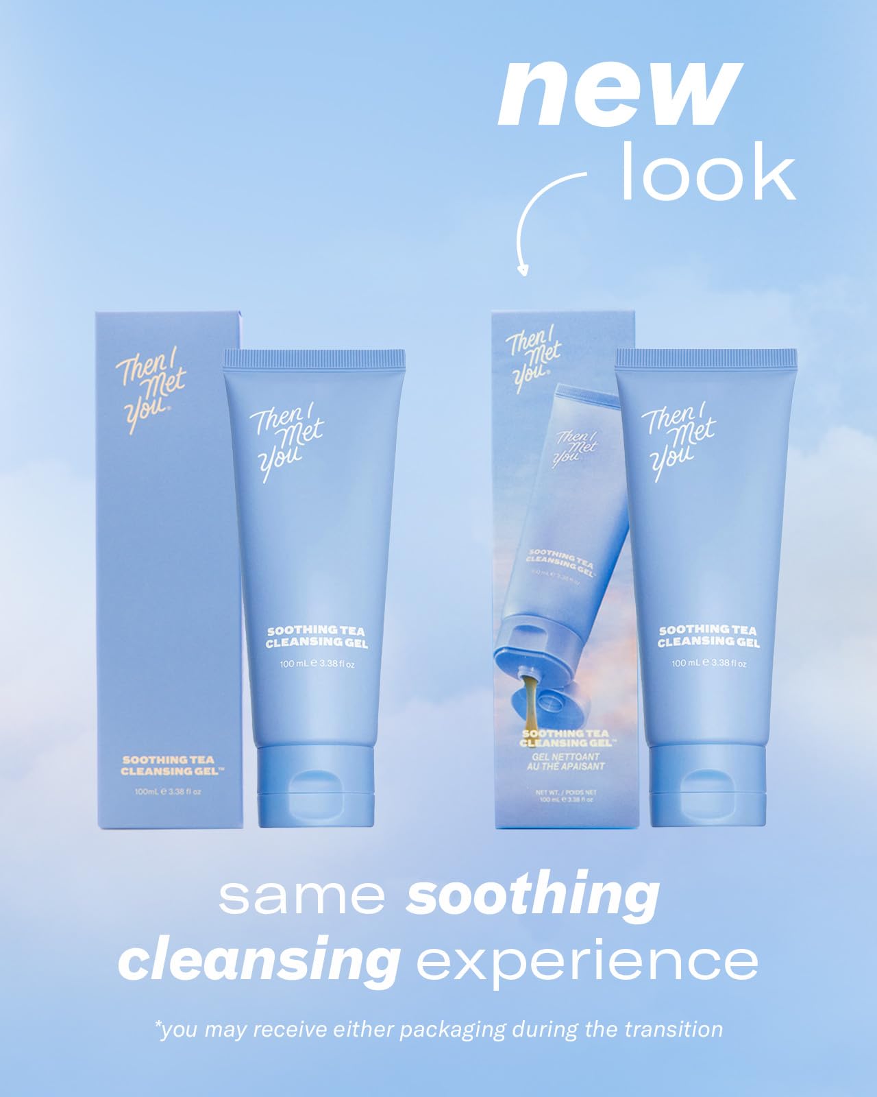 Then I Met You Soothing Tea Cleansing Gel, Vegan-Cruelty-Free Korean Skincare Cleanser with Fermented Rice, Centella, Hydrating Licorice, Glycerin Beauty & Personal Care Then I Met You