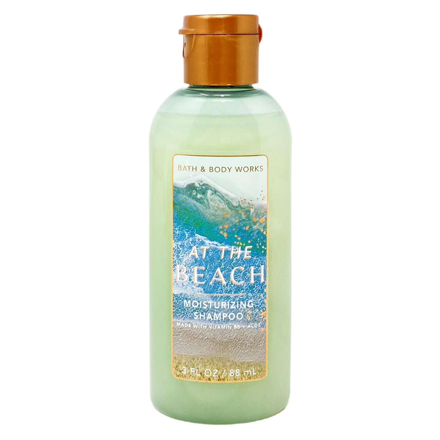 Bath & Body Works At The Beach Mini Hair Care Bundle - Shampoo and Conditioner With a Himalayan Salts Springs Sample Soap. Beauty & Personal Care Bath & Body Works