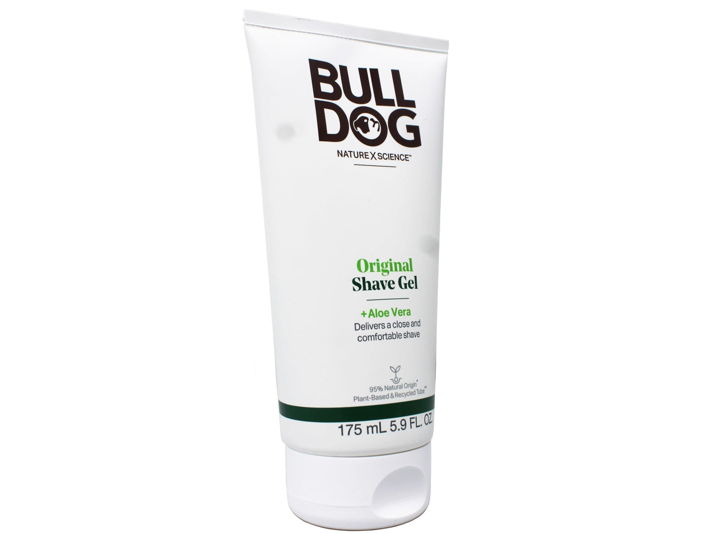 Bulldog Original Shave Gel for Men, Aloe Vera Enriched, Delivers a Close & Comfortable Shave, 95% Natural Origin, 5.9 fl oz (Pack of 3) Beauty and Personal Care Bulldog Skincare for Men