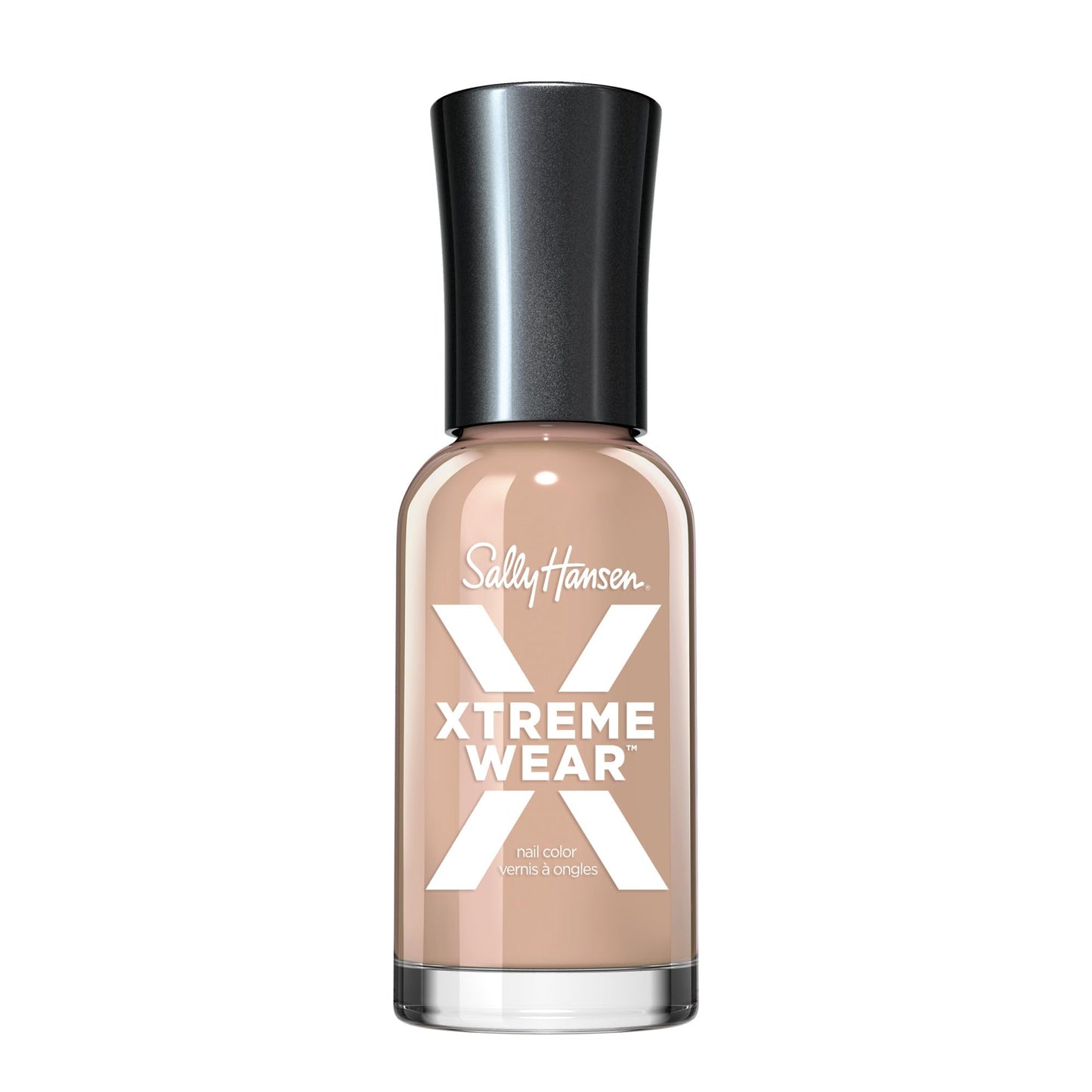 Sally Hansen Xtreme Wear Nail Polish, Streak-Free, Shiny Finish, Long-Lasting Nail Color, Bare it All, 0.12 fl oz Beauty & Personal Care Sally Hansen
