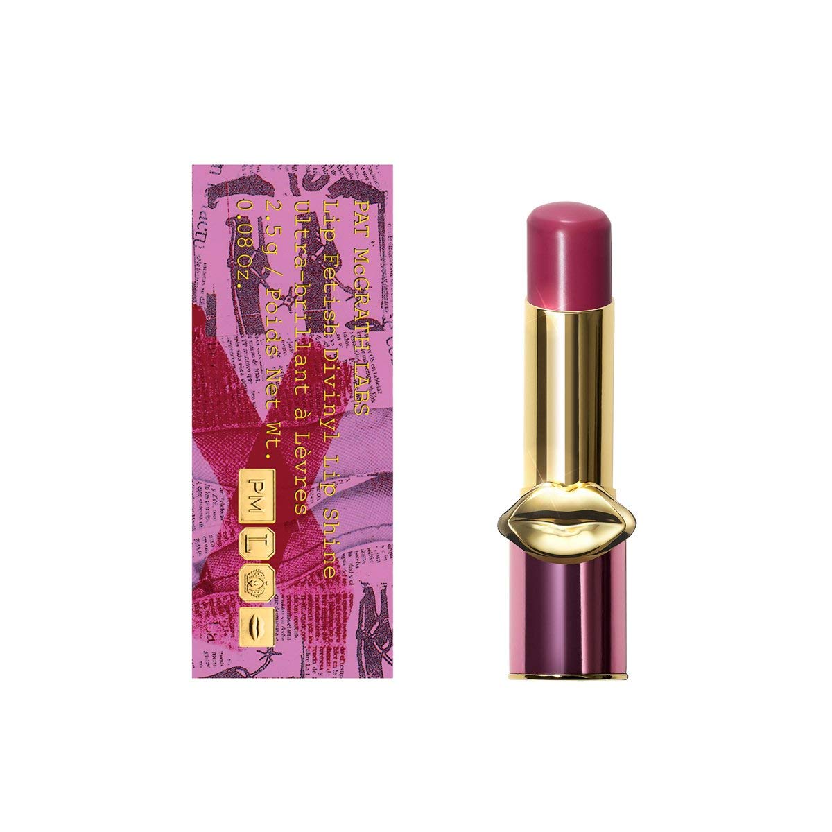 Pat Mcgrath Labs Lip Fetish Balm Divinyl Lip Shine - Belle Amour for Women - 0.08 oz Lip Balm Beauty & Personal Care Pat McGrath Labs