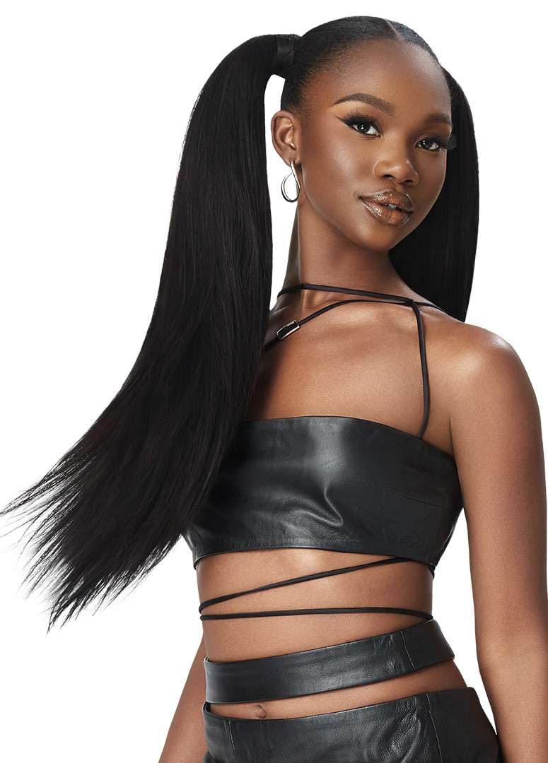 Outre 100% Human Hair Purple Pack Yaki 8" (1 Pack, STRAWBERRY BLONDE 27)